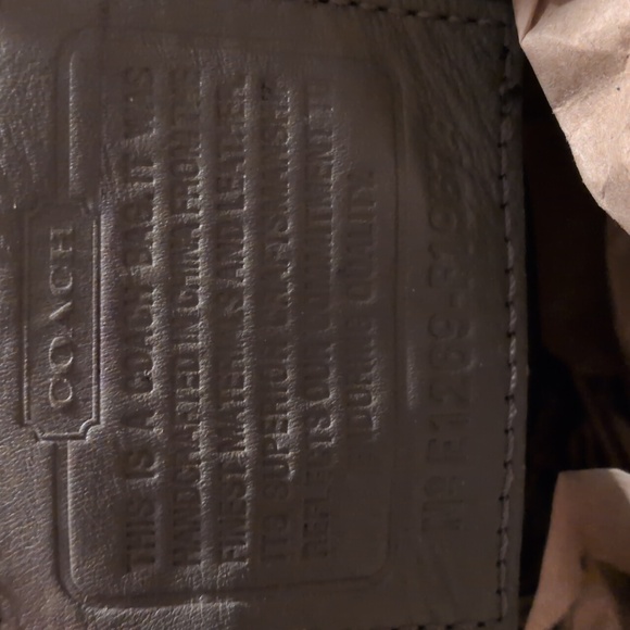 Coach Grey Brown Embossed Exotic Python Snakeskin Soho Bag - Picture 4 of 8